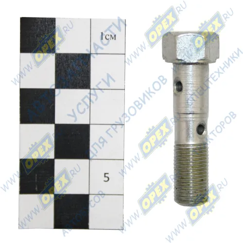 310239-П29 Болт-штуцер С/И М10х40х1 Р=21 К=14 перепускной 2отв. , дренажной трубки к ТНВД ЯМЗ ТМЗ1