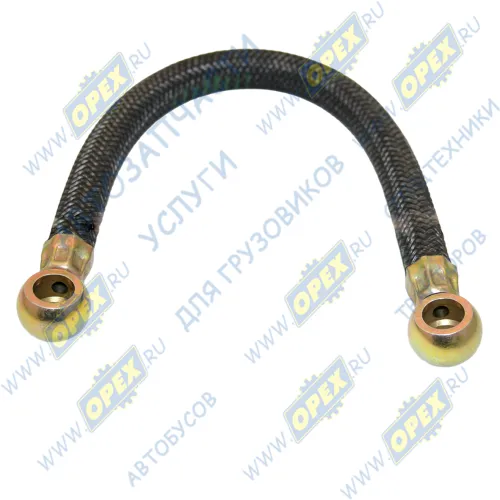 245-1104180-А-02 Трубка (РТИ) ф16; L=334-365 под 2 штуцера ф14 ТМК