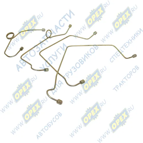 Д37М-1104200-26/27/28/29 Комплект топливных трубок ВД Д144/4шт/рядн.; d=6 ТМК