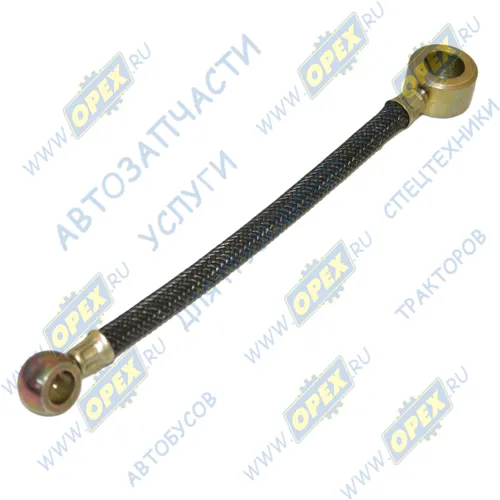 740.1022826 Трубка ф6 L=220 под штуцер ф10/под штуцер ф14 топл.ЭФУ №2 КамАЗ; (РТИ) ТМК