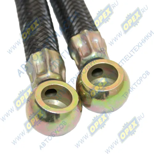 245-1104180-А1-06 Трубка (РТИ) НД ф14; L=1045 под 2 штуцера ф14 ГАЗ-3309 (дв.ММЗ Д-245) Евро-2 низкого давления ТМК1