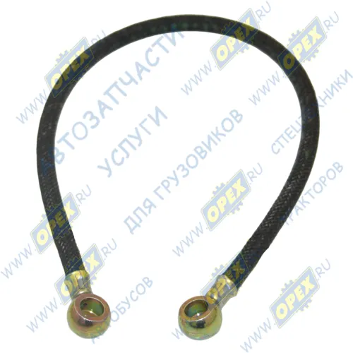236-1104334 Шланг МБС ф8 L=420-480 под 2 штуцера ф10 отвода топлива от плунжерных пар ТМК