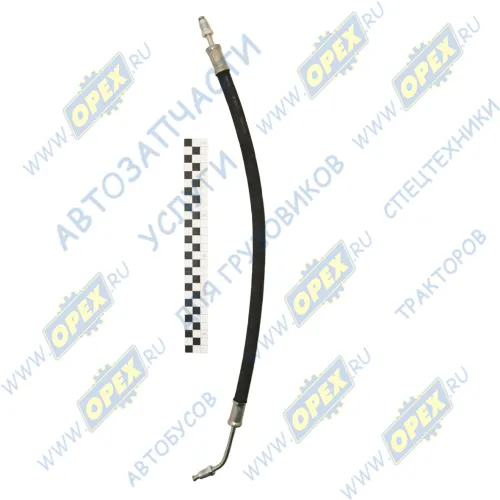 53215-1602590 Шланг тормоз. ф16 Ш=М12+К13/Ш=М12+К13 ПГУ ТМК