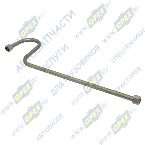 65115-3506190 (сталь) Трубка ф16; L=860 Г=М22+К27/Г=М22+К27 от компрессора К-65115; (сталь) ТМК