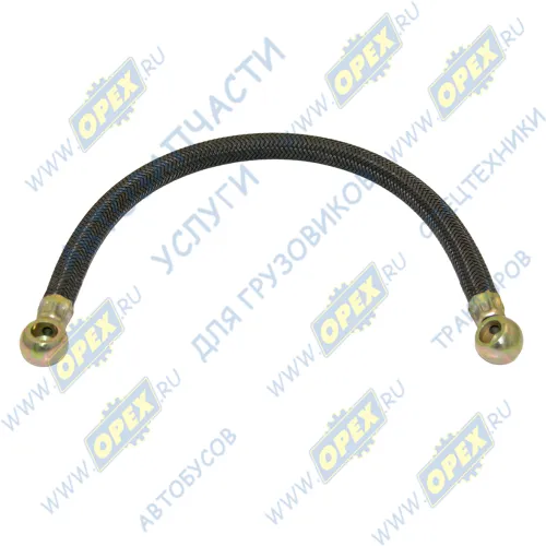 245-1104180-А1-10 Трубка (РТИ) топливная НД ф14; L=500 под 2 штуцера ф14 ГАЗ-3309 (дв.ММЗ Д-245) Евро-2 низкого давления ТМК