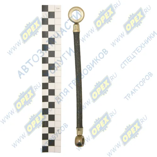 740.1022826 Трубка ф6 L=220 под штуцер ф10/под штуцер ф14 топл.ЭФУ №2 КамАЗ; (РТИ) ТМК1