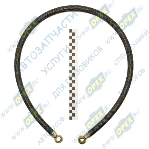 245-1104180-А1-06 Трубка (РТИ) НД ф14; L=1045 под 2 штуцера ф14 ГАЗ-3309 (дв.ММЗ Д-245) Евро-2 низкого давления ТМК