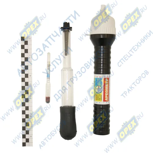 13698 Ареометр электролита; универсальный с воронкой,пластик(Петербург) ТНП1