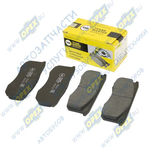 TR221C Колодки тормозные дисковые передние (комплект) УАЗ-3160,31519,3163,Хантер,Патриот ТРАНСМАСТЕР