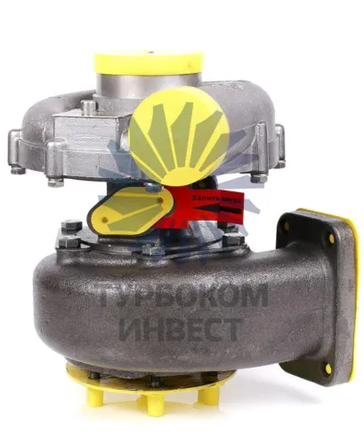 ТКР-К-27-145-01 Турбокомпрессор дв.740.30-740.65 КамАЗ Евро-2,3 правый (аналог ТКР7С-6, S2B/0.76) KAMAZ Truck [740.30-260 / 740.50-360 / 740.51-320 / 740.35-400 / 740; 4/6 шпильки,10 отв.,универсальный Турбоком