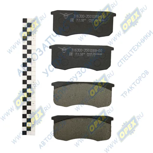 3163-00-3501088-00 Колодки тормозные дисковые передние (комплект) УАЗ-3160,31519,3163,Хантер,Патриот УАЗ1