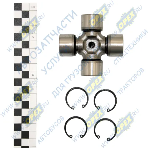 469-2201025-15 Крестовина карданного вала УАЗ ф29; с масленкой и стоп.кольцами верхней фиксации d=29 УАЗ1