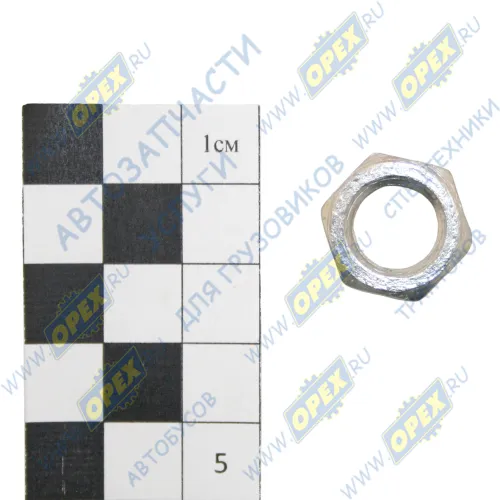354375-П29 Гайка ГОСТ-5915 М12х1,5 h=6 К=17 низкая; h=5 К=19 УАЗ1
