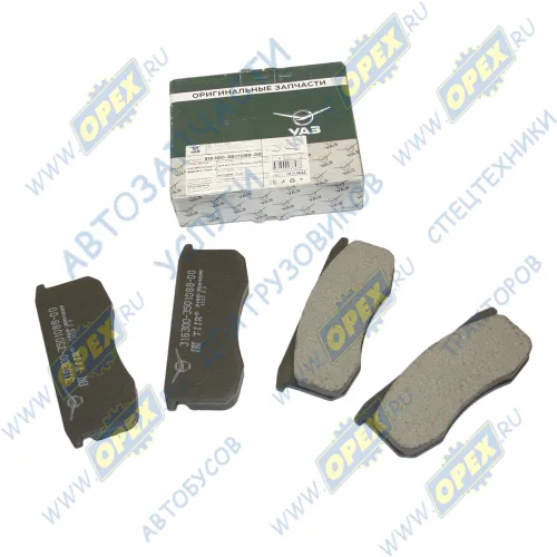 3163-00-3501088-00 Колодки тормозные дисковые передние (комплект) УАЗ-3160,31519,3163,Хантер,Патриот УАЗ