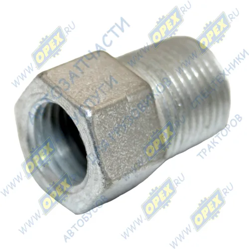 4216.3829100 Фитинг штуцер прямой Рнар.=G 3/8”/Рвнутр.=М14х1,5 K=19 L=28 датчика давления Газель,Соболь Некст (дв.УМЗ-A274) УМЗ