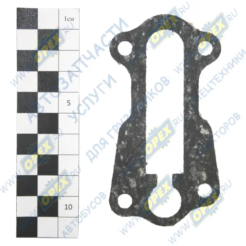 130-3407439-А Прокладка С/Ф; L=102; 4отв.ф7, коллектора насоса ГУРа разная конфигурация Унипресс