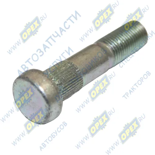 375-3507051-В Болт С/И М10х45х1, Р=20 крепл.бараб-а ручн.торм.стар.обр.,кругл.шляпка с насечкой под шляпкой Урал