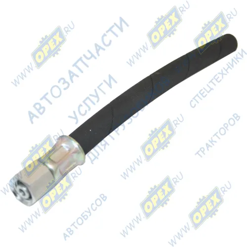 АИ-4225073-01 Шланг тормоз. ф14 L=185 Г=М14+К17/ подкачки шин короткий Урал