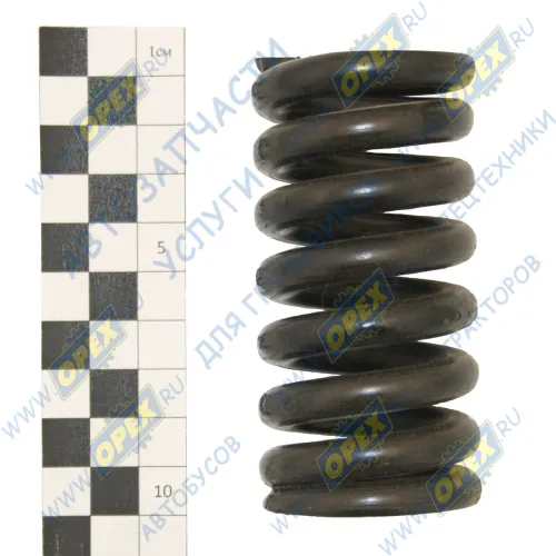 375-8500107 Пружина стяжная L=90 (8вит.) ф26х43 dвит=8 ГОСТ18794-80 полное число вит.) 8+0,5-0,5, разверн Урал1