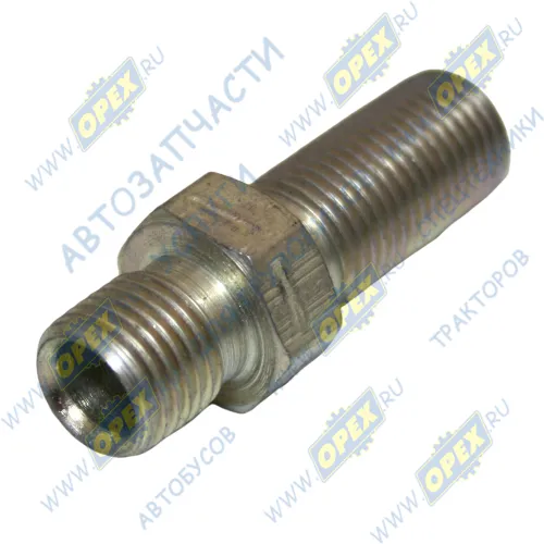 339396 Фитинг (штуцер) прямой; Рнаруж=М10х1/М10х1; К=13/14 L=36 Урал