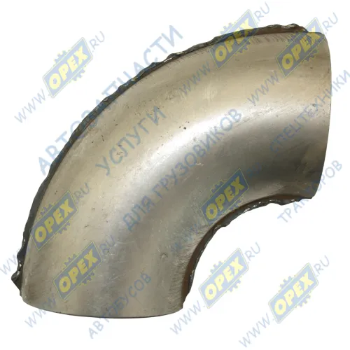 5323РХ-1203107 Патрубок (сталь) кривой (1 изг.) ф110х114 L=330 приемной трубы УРАЛ Урал1