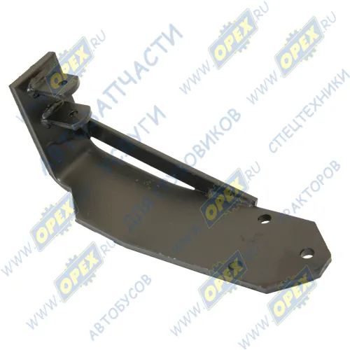 5557Я-1602196 Кронштейн ПГУ сцепления L=270х80 креп 3отв. кривой Урал