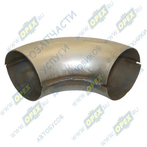 5323РХ-1203107 Патрубок (сталь) кривой (1 изг.) ф110х114 L=330 приемной трубы УРАЛ Урал