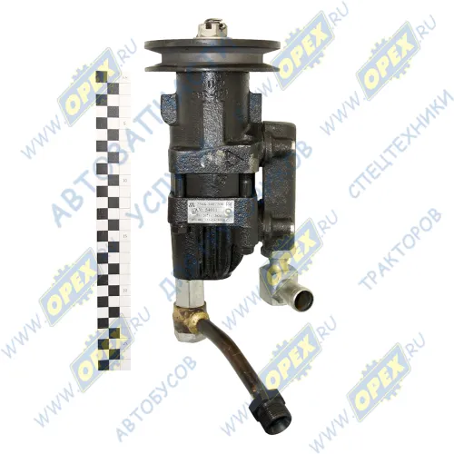 4320Я3-3407200-02 Насос масляный ГУРа УРАЛ дв.ЯМЗ-236НЕ2; (коллектор,шкив,трубка,основа 256Б-3407199-01) Урал2