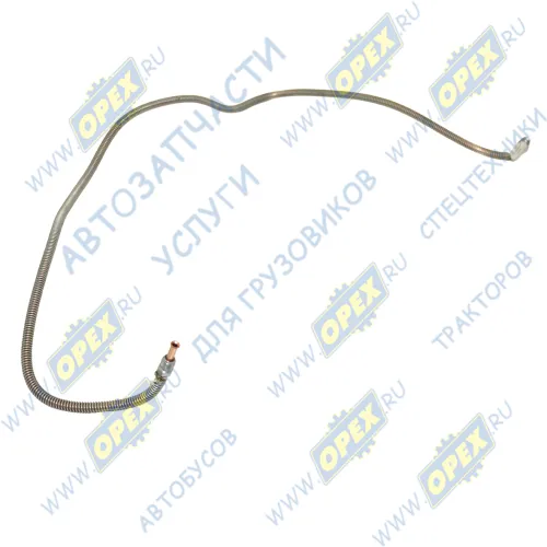 375-3506113-Б2 Трубка (медь) ф6 L=1290мм/Ш=М12+К12/Ш=М12+К12 тройника; L=1260мм/Ш=М12+К12/Ш=М12+К12/медь/в броне/в сборе Урал