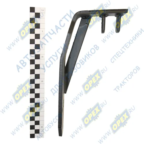 5557Я-1602196 Кронштейн ПГУ сцепления L=270х80 креп 3отв. кривой Урал1