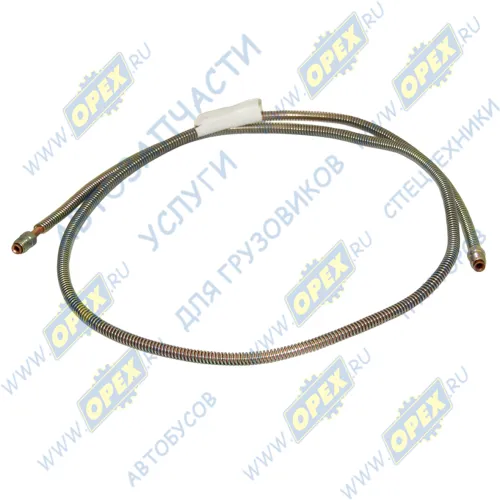 375-3506100-Б2 Трубка тормозная УРАЛ к задн.тормозу правая СБ L=1540мм/d=6мм Урал