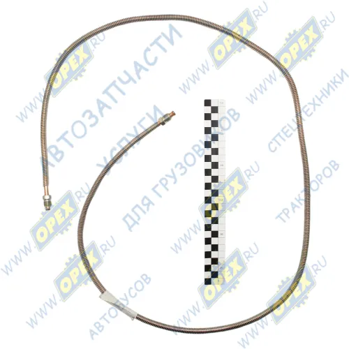 375-3506100-Б2 Трубка тормозная УРАЛ к задн.тормозу правая СБ L=1540мм/d=6мм Урал1