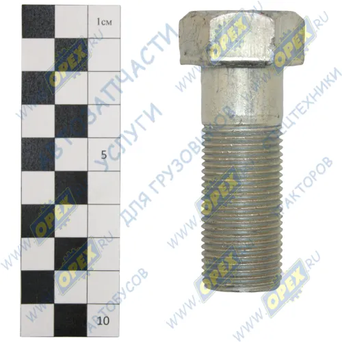 375-2918158 Болт ГОСТ-7798 М24х64х2 Р=48 К=32 крепления кронштейна оси Урал