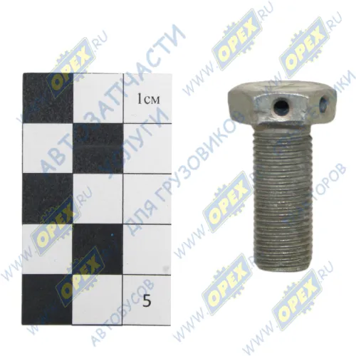 331950 Болт ГОСТ-7798 М12х30х1,25; Р=29 К=16/17 под пломбир Урал