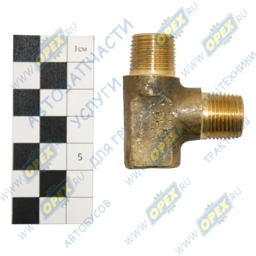 339904 Фитинг Угольник Рнаруж=М16х1,5/М16х1,5 1/4 L=49х43 конический Урал1