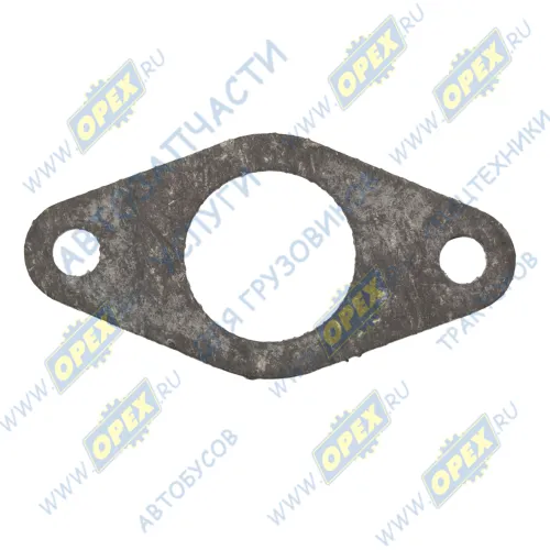 740.1014496 Прокладка ромбич. 91х46х1 dвн=32 2отв.ф9 патрубка УралАТИ1