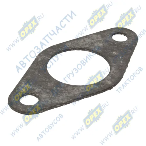 740.1014496 Прокладка ромбич. 91х46х1 dвн=32 2отв.ф9 патрубка УралАТИ