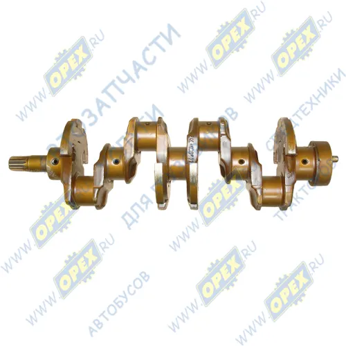 243-1005015 Вал коленчатый МТЗ,ЗиЛ-5301, МАЗ-4370 шлиц. под 2 шпонки, 7 отверстий Уральск2