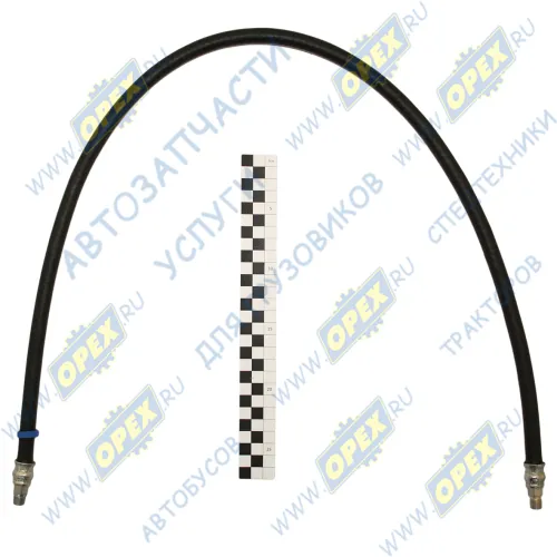 4320-3570170 Шланг тормоз. ф14 L=927 Ш=М10+К12/Ш=М10+К12 подкачки средний, гибкий в сборе УРТ1