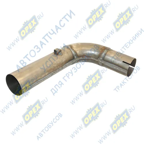 4320Я3-1203182-01 Труба кривая (сталь) ф110 L=900 с крючком, выпускная УРТ