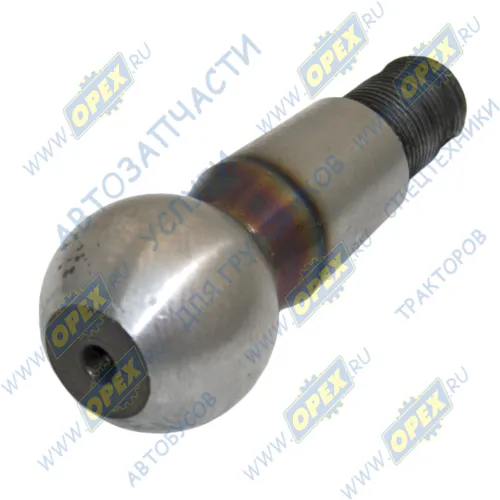 4320-3414065 Палец рулевой (шаровой) L=112 dшара=44, М22х1,5 УРАЛ усиленный на а/м с марта 2003г. УРТ