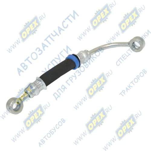 ПЖД-30-1015160 Трубка со шлангом ф5 L=200 под 2 штуцера ф10 топливная в сборе УРТ