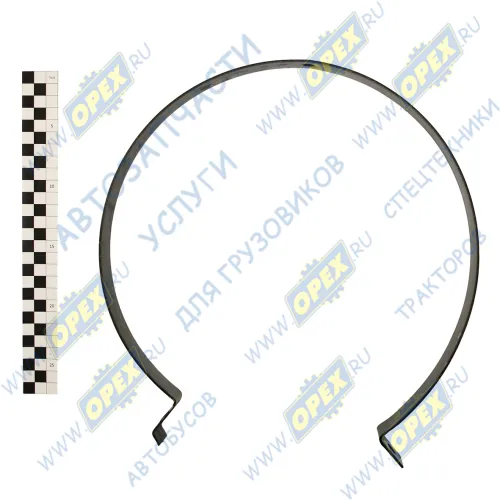 4320-1203043 Хомут (лента) глушителя; L=850 s=29 УРАЛ УРТ1