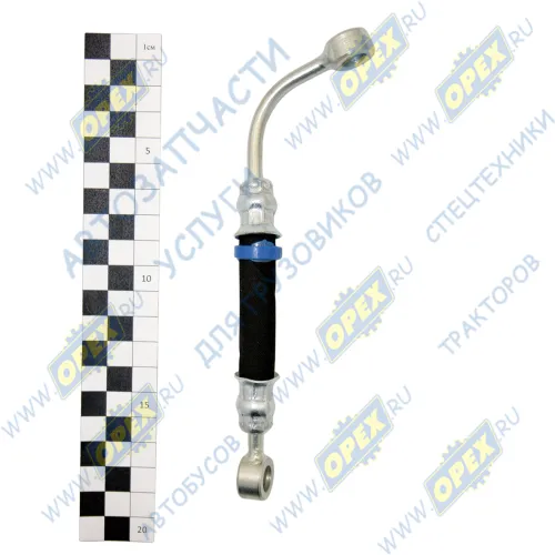 ПЖД-30-1015160 Трубка со шлангом ф5 L=200 под 2 штуцера ф10 топливная в сборе УРТ1