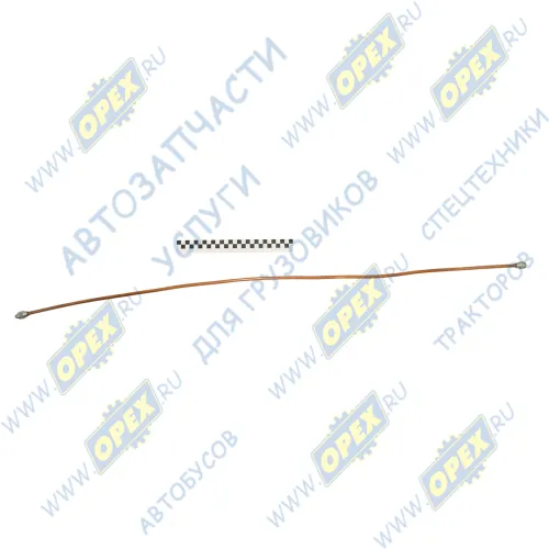 4320ЯХ-3125108-01 Трубка (медь) ф8 L=1200 Г=М14+К17/Г=М14+К17 левая УРАЛ подкачки колес УРТ
