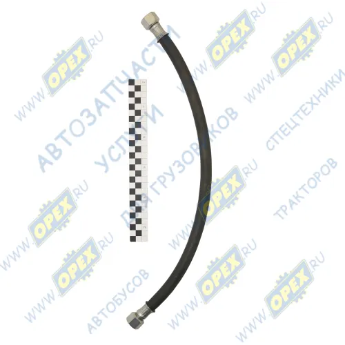 63645-3506396 Шланг тормоз. ф22 L=535 Г=М20+К24/Г=М20+К24 УРАЛ-63685 УРТ1