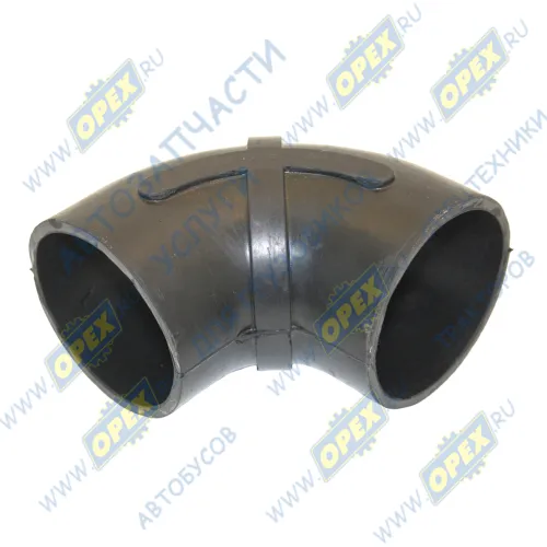 260-1109009-А Шланг (патрубок) кривой (1 изг.) ф90х100 L=265 соединит.возд.фильтра ЧайковРТИ