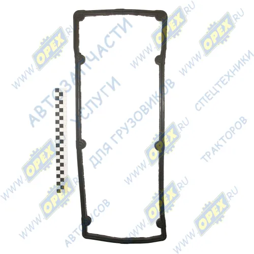 406-1007245 Прокладка крышки клапанов (дв.406); С/Ф; 205х560; 8отв.ф8, ЧайковРТИ