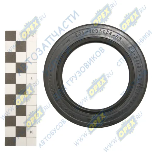 201-1005034 Сальник (манжета) правого вращения 64х95х10 МАЗ,КРАЗ,с насечками; (64х95х10) ЧайковРТИ1