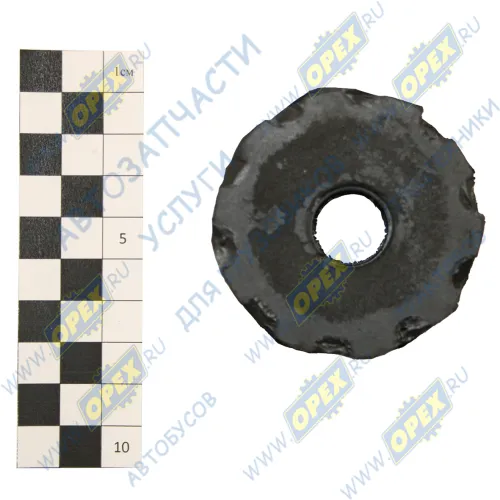 130-1001045 Подушка (РТИ) ф18х63 h=28 опоры двигателя верхняя ЗиЛ ЧайковРТИ1